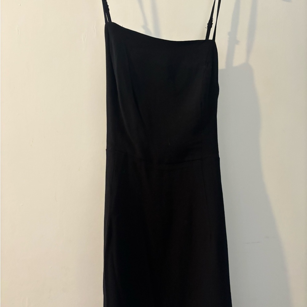 Forever 21 Black Sheath Dress Spaghetti Strap